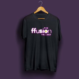 ffusion t shirt black